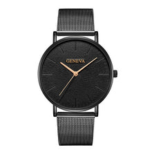 Load image into Gallery viewer, Hot Sale Ultra-thin Women&#39;s Watch 2019 Men&#39;s Watch Luxury Saat Rose Gold Mesh Stainless Steel Women&#39;s Watches Female Male Clock