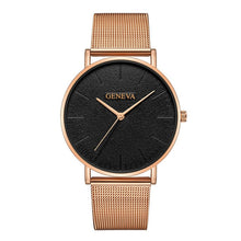 Load image into Gallery viewer, Hot Sale Ultra-thin Women&#39;s Watch 2019 Men&#39;s Watch Luxury Saat Rose Gold Mesh Stainless Steel Women&#39;s Watches Female Male Clock