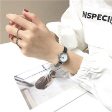 Load image into Gallery viewer, Women&#39;s Fashion White Small Watches 2019 Ulzzang Brand Ladies Quartz Wristwatch Simple Retr Montre Femme With Leather Band Clock