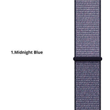 Load image into Gallery viewer, 22 20mm  Nylon Watch Strap For Samsung Galaxy 42/46mm Gear S3/sport/S2 Classic Watchband nylon Sport Loop Band